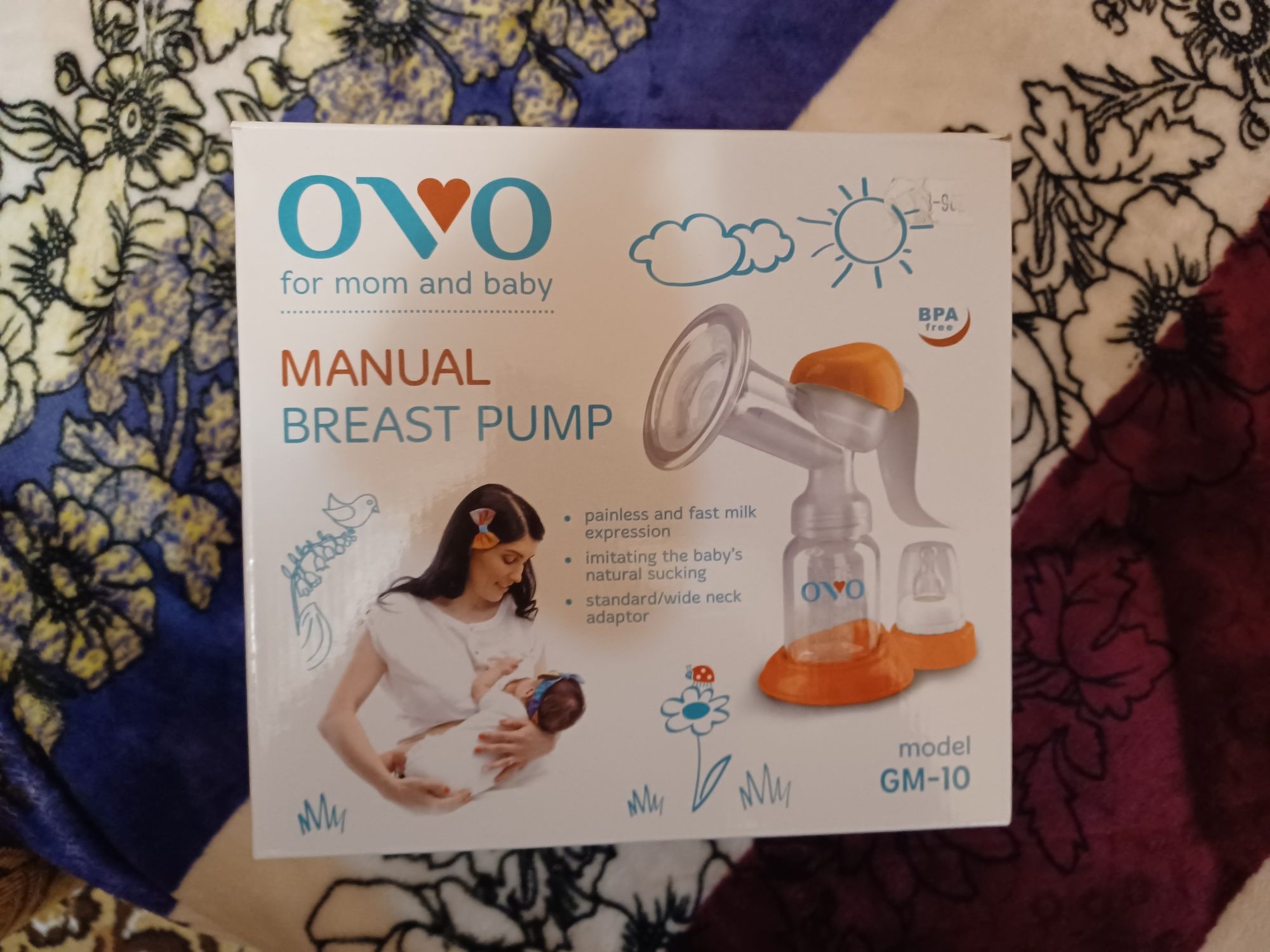 Молоковідсмоктувач молокоотсос механічний OVO