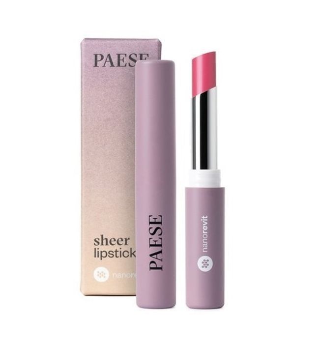 Pomadka do ust Paese Nanorevit Sheer Lipstick Natural Pink 4.3g