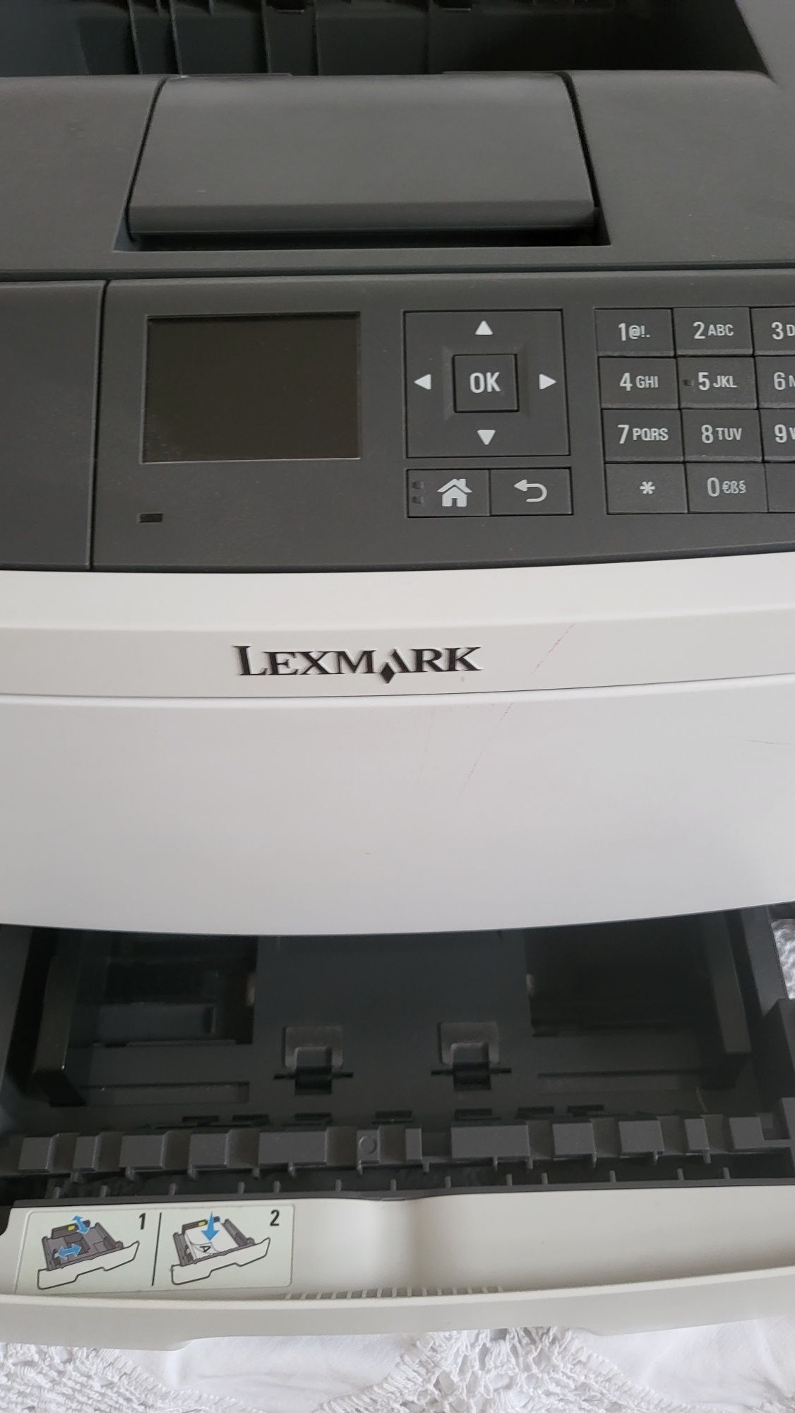 Drukarka jednofunkcyjna laserowa (mono) Lexmark MS415dn - drukuje ale