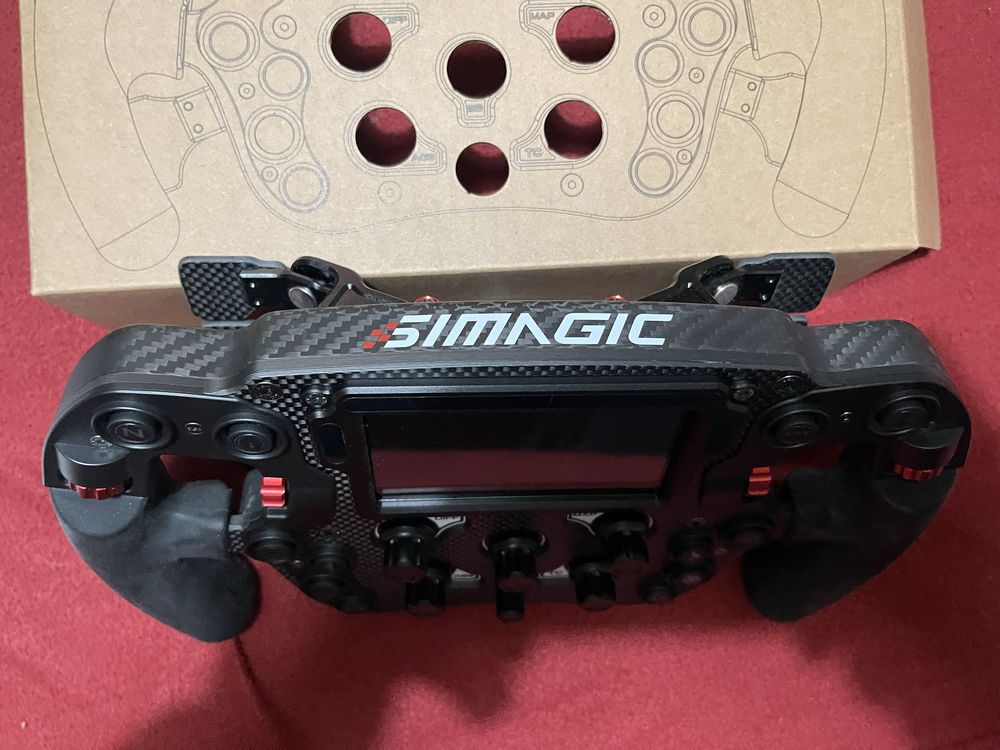 Volante simulador de carros simagic fx pro