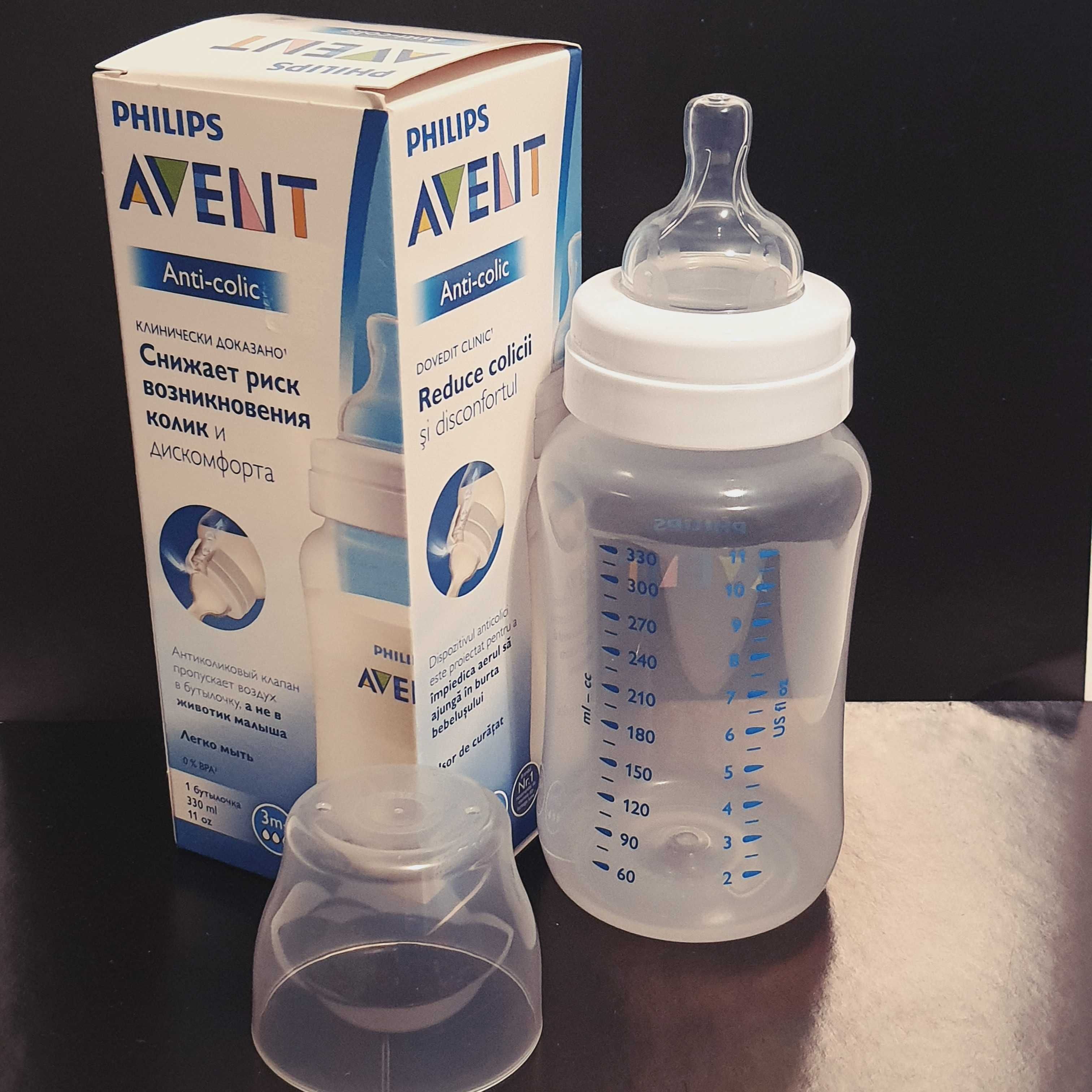 Бутылочка для кормления Philips Avent Classic Anti-colic 330мл 3+