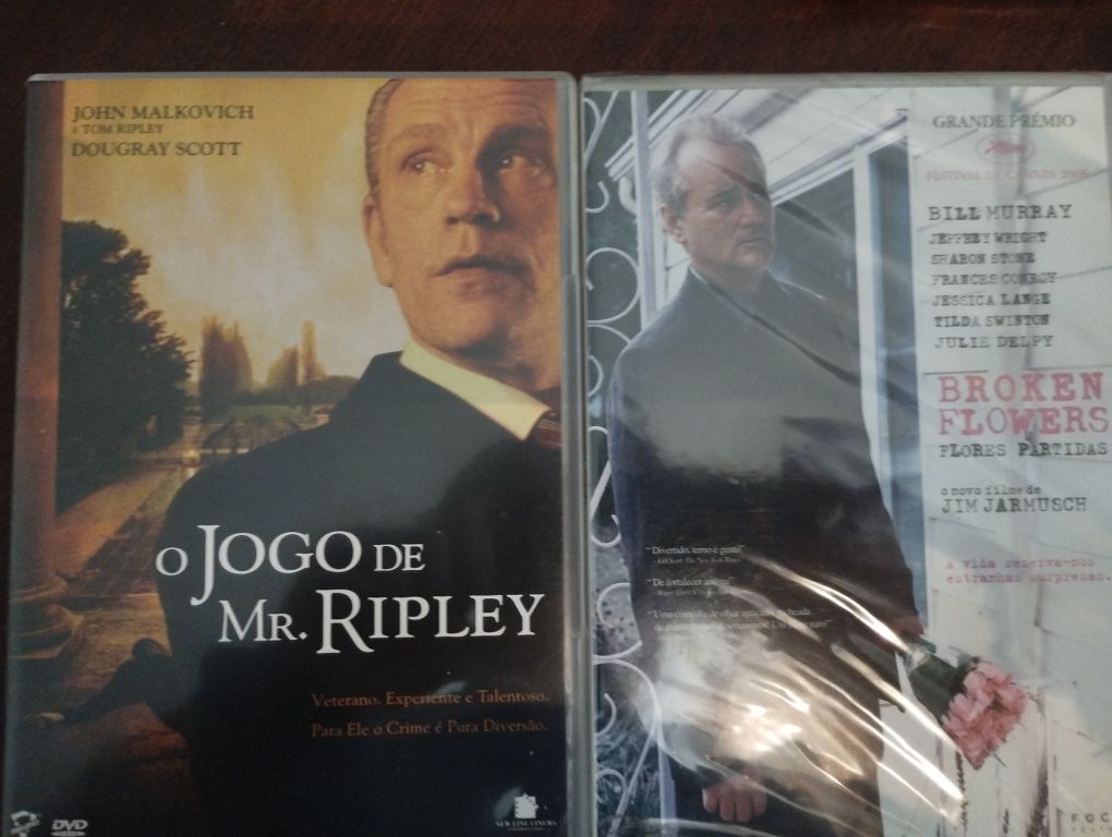 DVDs novos e embalados