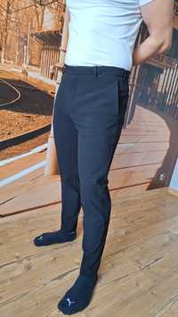 Spodnie garniturowe czarne, H&M, Skinny Fit, EUR 36