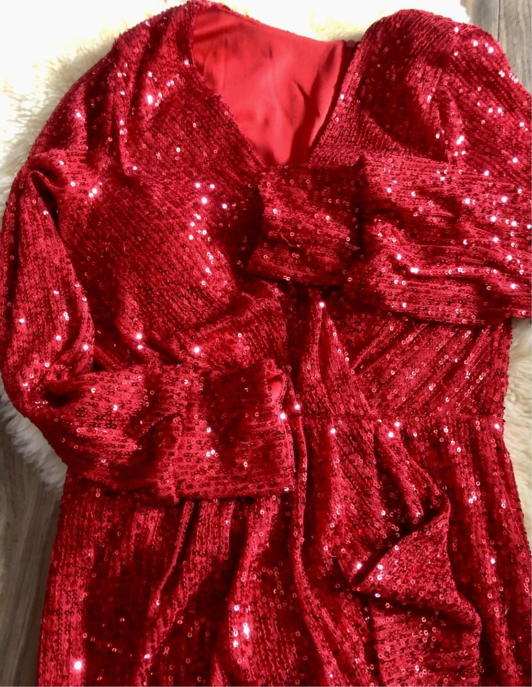 Sukienka chicaca S czerwona