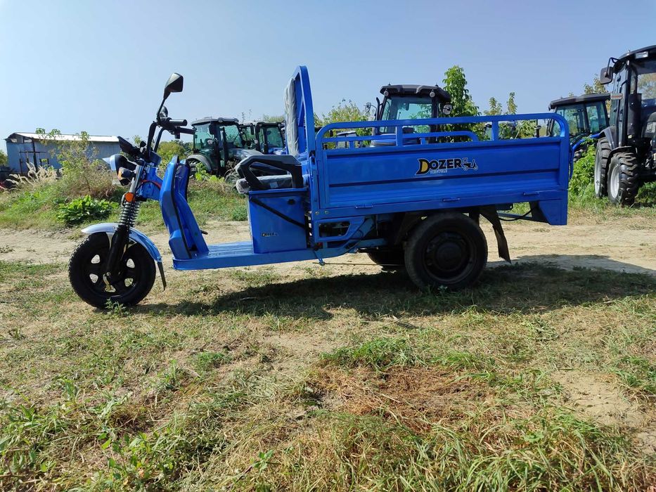 Аккумуляторный трицикл Дозер 1200Е груз до 650кг