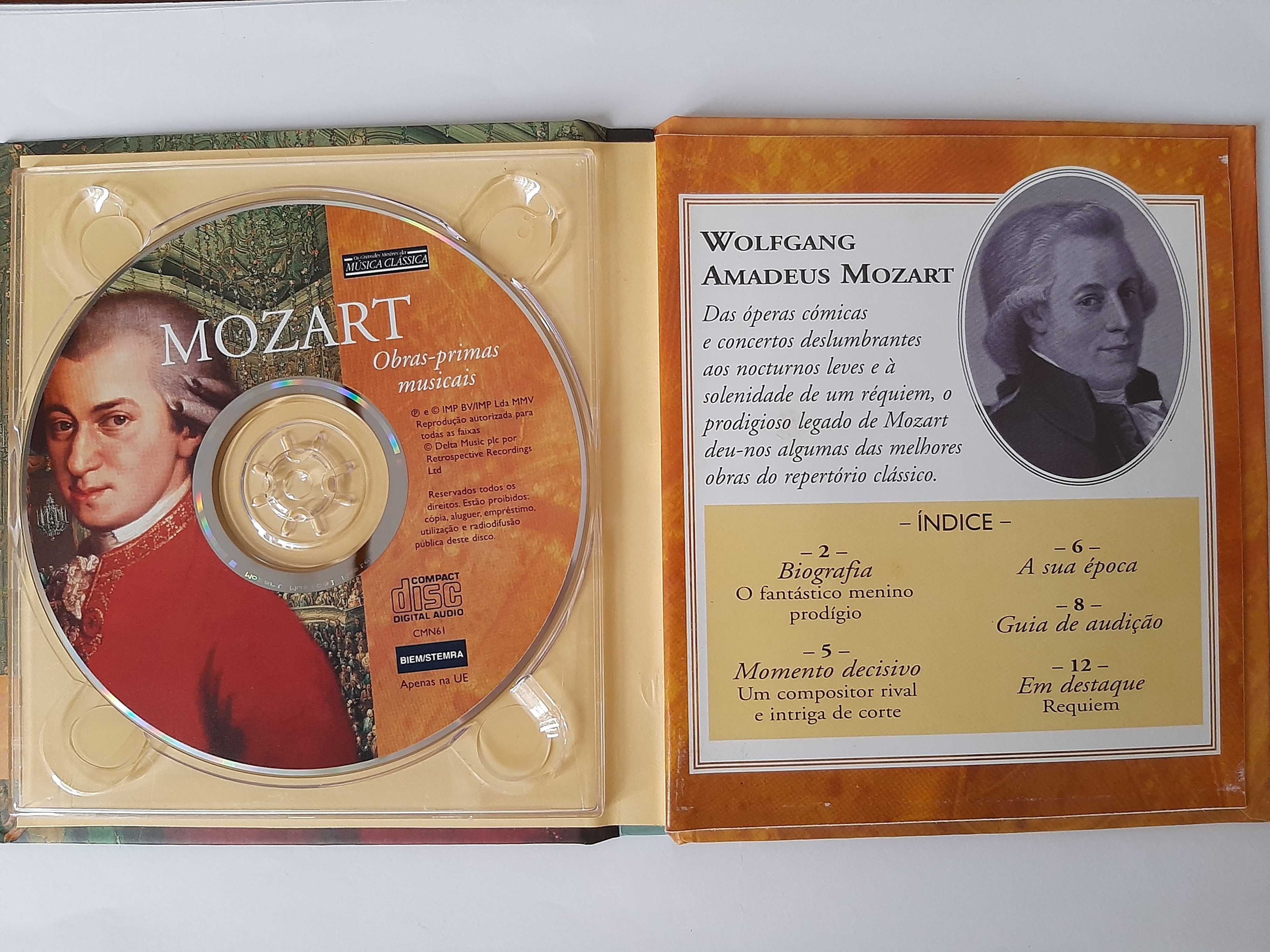 CD Mozart - 11 faixas (NOVO c/ plástico de proteção)