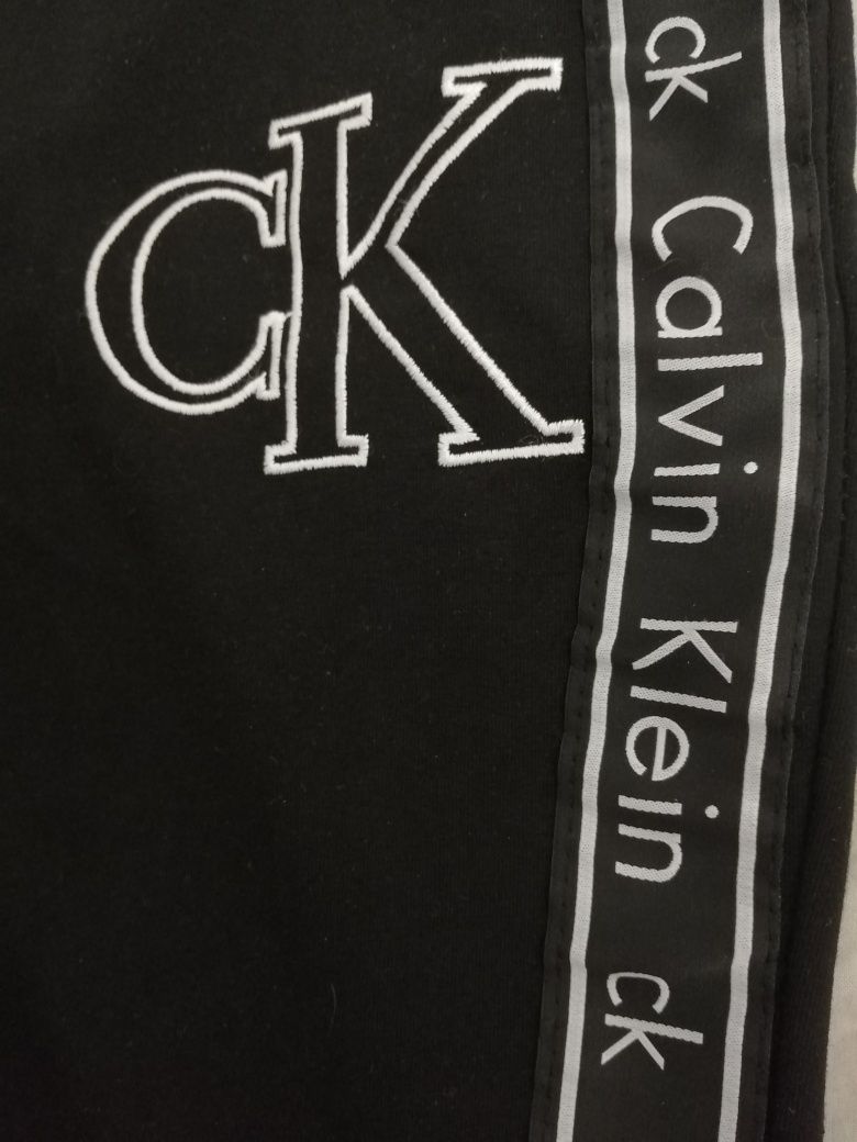 NOWY dres Calvin Klein dresy CK bluza spodnie dresowe czarne L 40