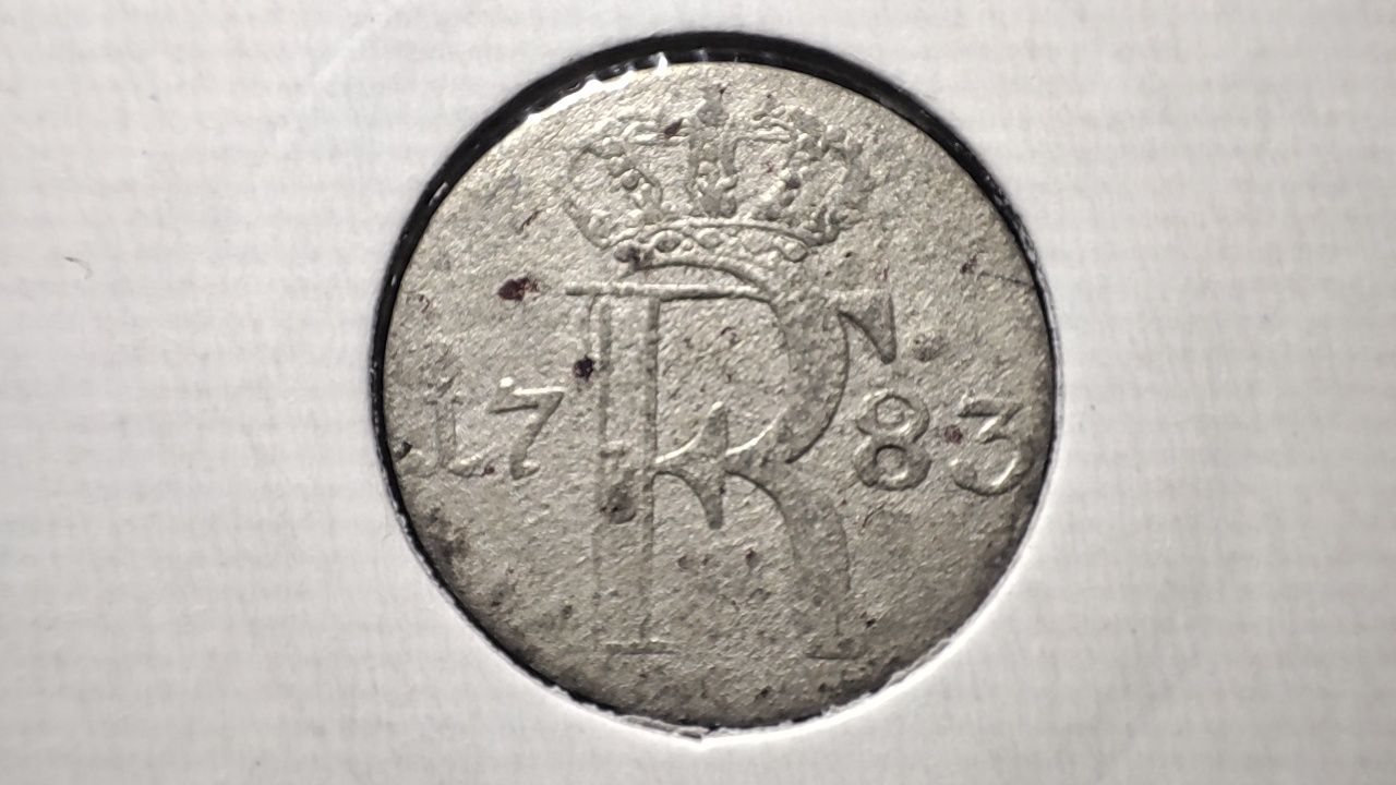 1/24 talara - 24 einen thaler 1783 A - Prusy - srebrna monetan