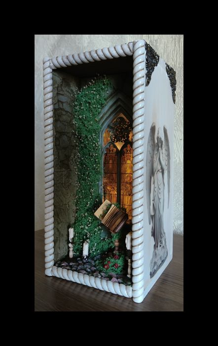 Мініатюра, booknook, roombox, діорама