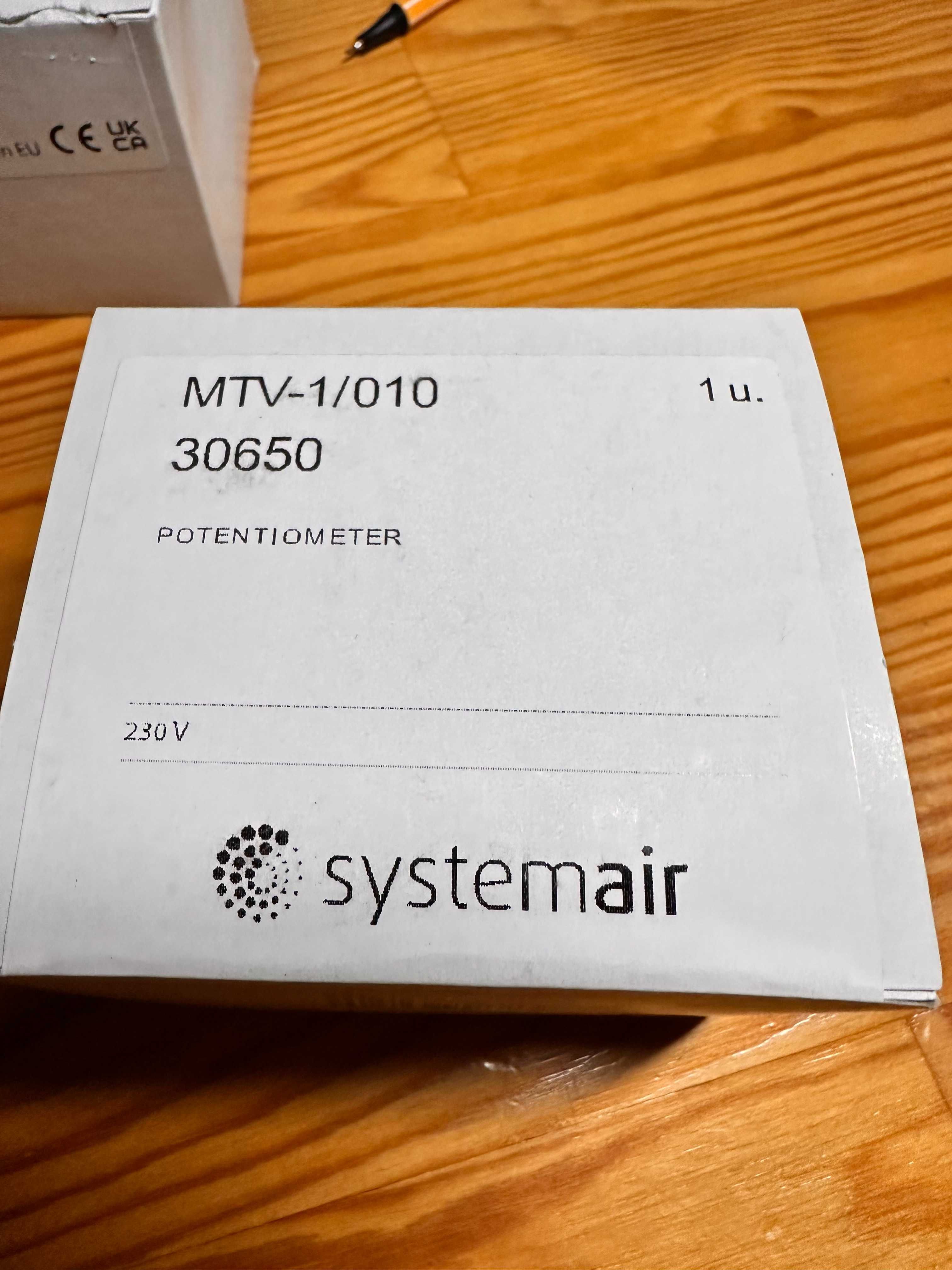 Nastawnik Potencjometr regulator MTV -1/010-SMS Systemair