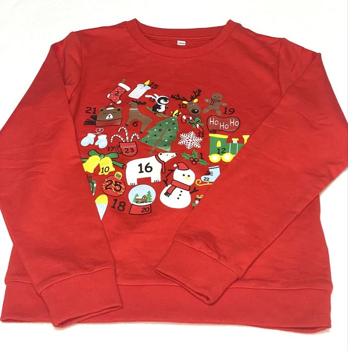 Світшот із новорічним принтом