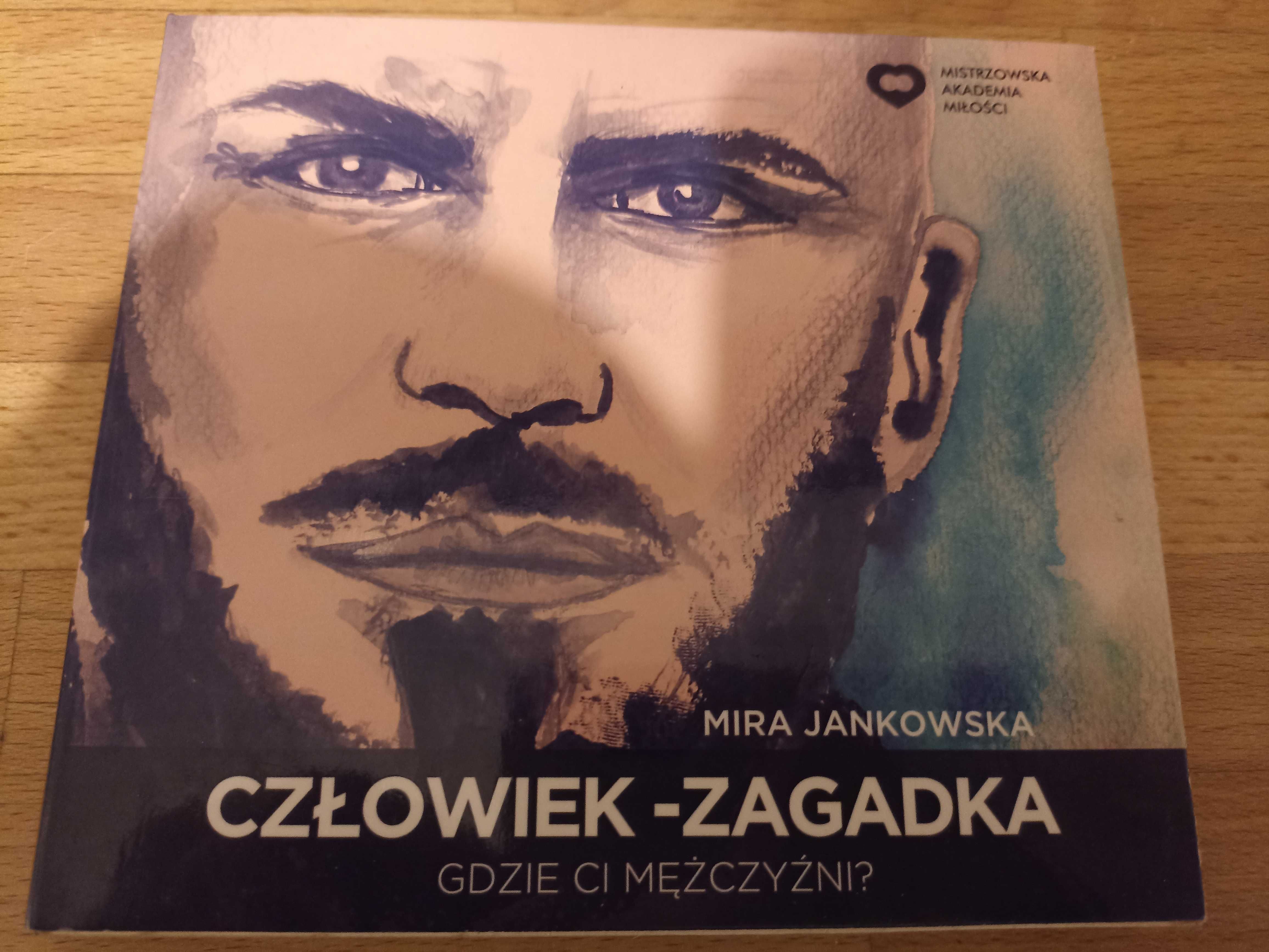 Mira Jankowska "Człowiek Zagadka" Audiobook CD