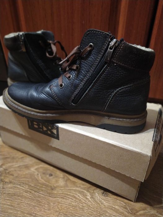 Шкіряні чобітки Braxton