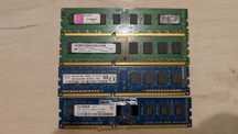 Pamięć RAM 4x 4GB Kingston, Elpida, Micron, Hynix DDR3