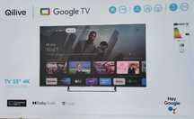 Nowy Telewizor tv 4K 55" Qilive q55ua231b Android Google 3lat gwarancj