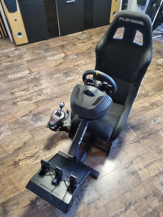 Zestaw simracingowy Trustmaster Tx leather edition/Stelaż/Shifter