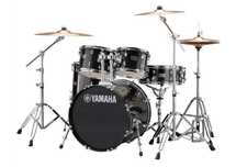 Bateria Yamaha Rydeen Standard c/Pratos Paiste 101 Black Glitter