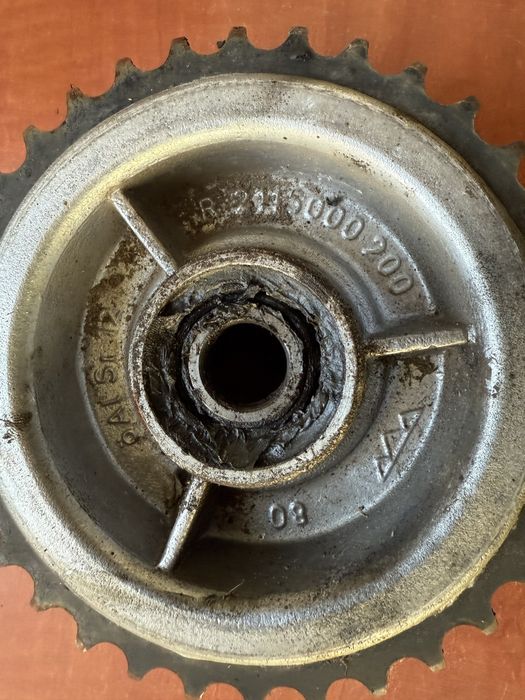 Nowa org DDR zębatka tył tylna Simson S51 S50 S53 KR51/2 wysyłka