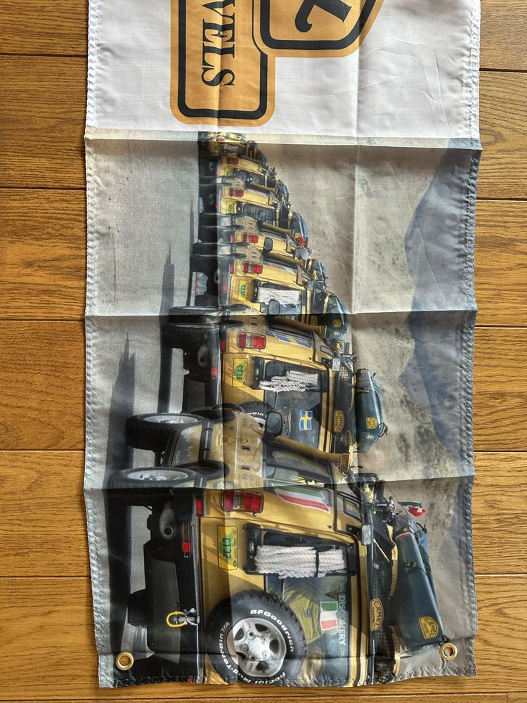 Banner materiałowy / Camel Trophy Discovery