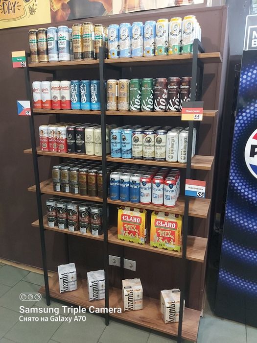 Стеллаж лофт loft 6 полиць 175×70×30сm