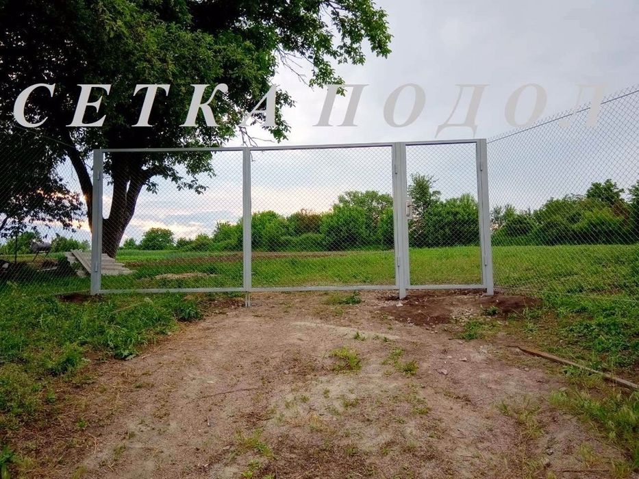 Забор металлический штакетник паркан ворота профнастил пвх сетка