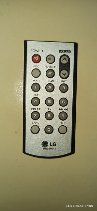 Пульт до автомагнітоли LG
