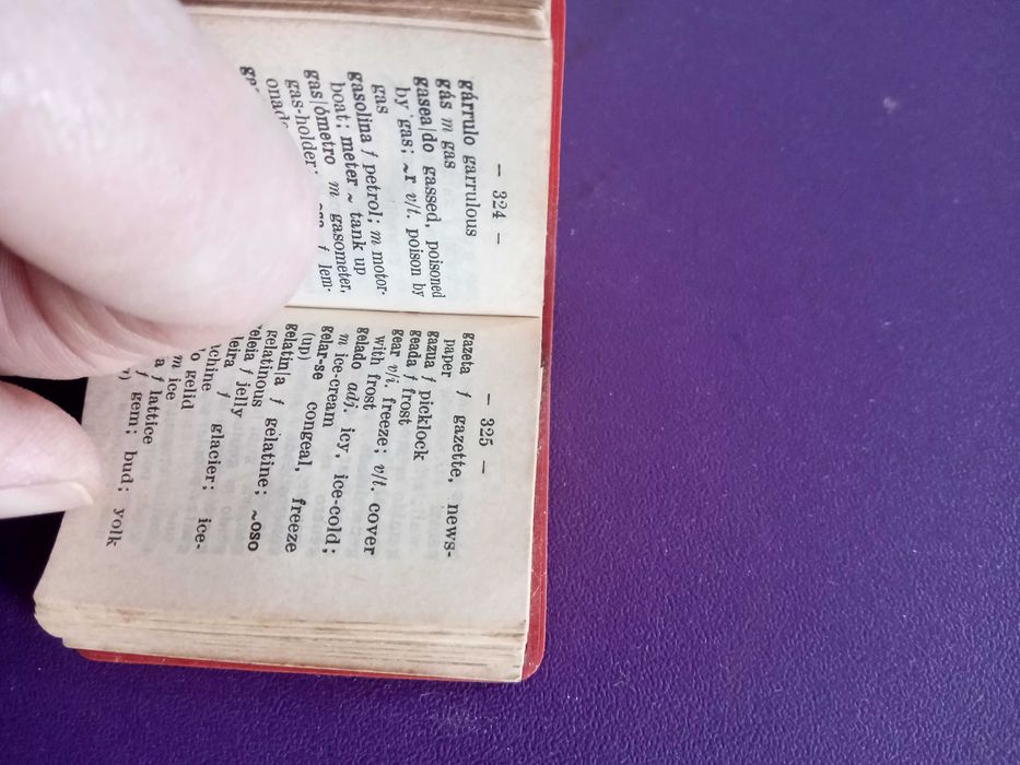 LILLIPUT Dictionary Portuguese-English,  1963 Langenscheidt's