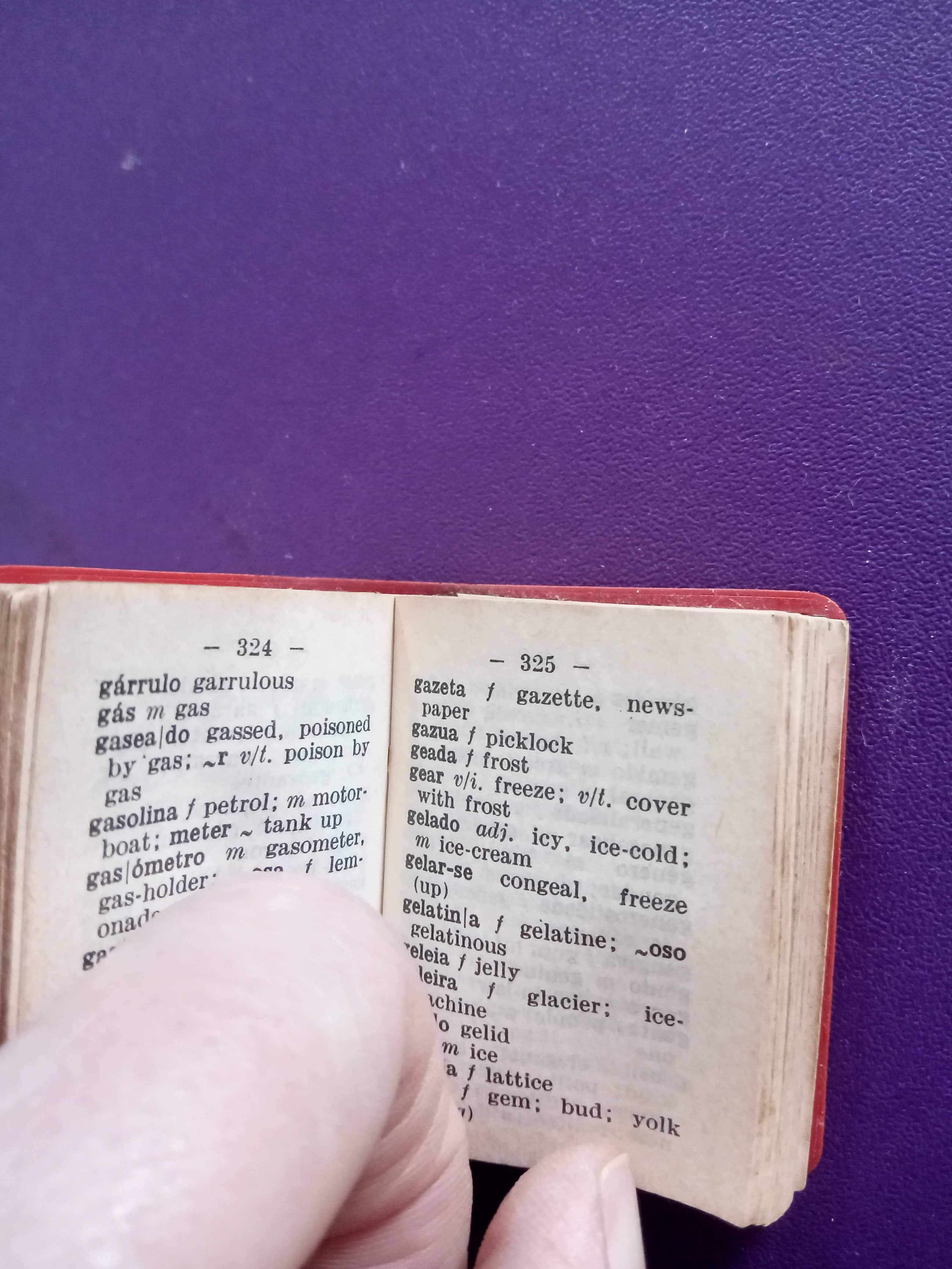 LILLIPUT Dictionary Portuguese-English,  1963 Langenscheidt's