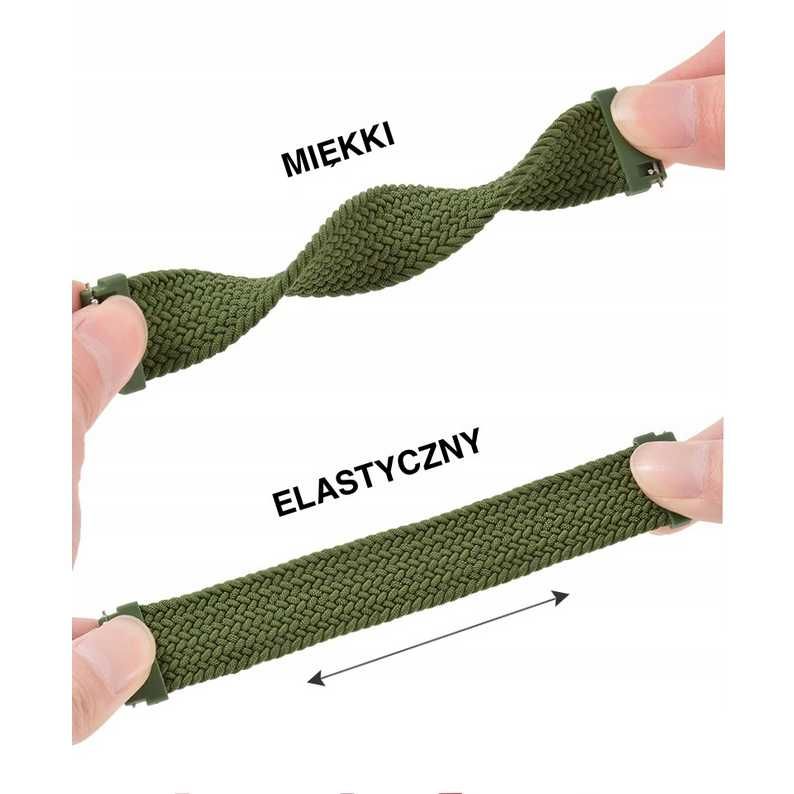 Pasek nylonowy elastyczny opaska do zegarka 22mm Amazfit Xiaomi