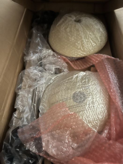 Podwójna lampa wisząca ze ściemniaczem vintage