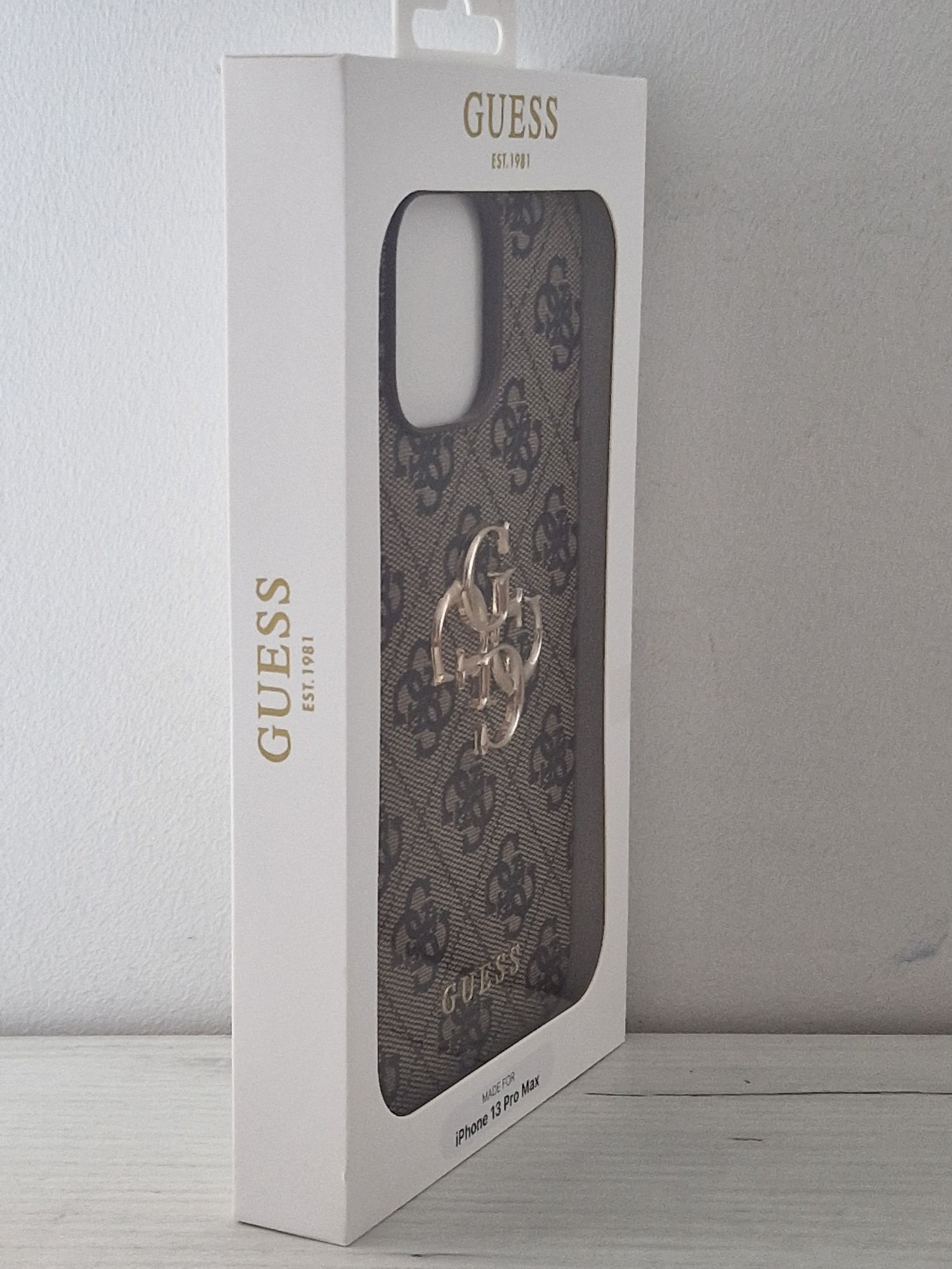 Oryginalne Etui GUESS 4G Big Metal Logo do Iphone 13 Pro Max