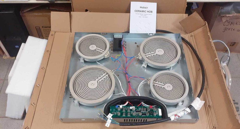 Электрическая варочная панель Hobsir на 4 конфорки