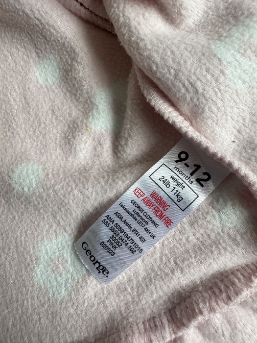 Кофта фліс George, h&m 9-12 міс