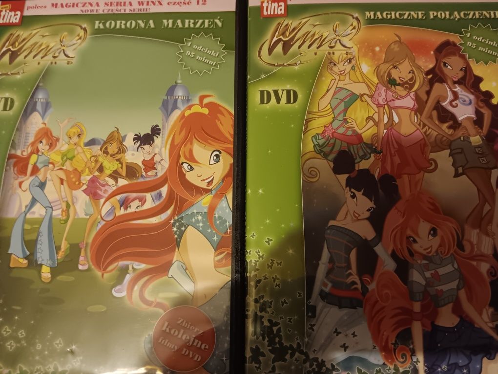 3 płyty magiczna seria Winx 11-12