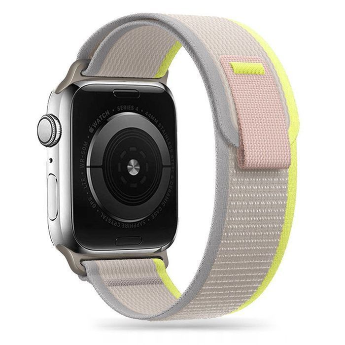 Pasek Tech-Protect Nylon do Apple Watch 42/44/45/49 mm - Beżowy