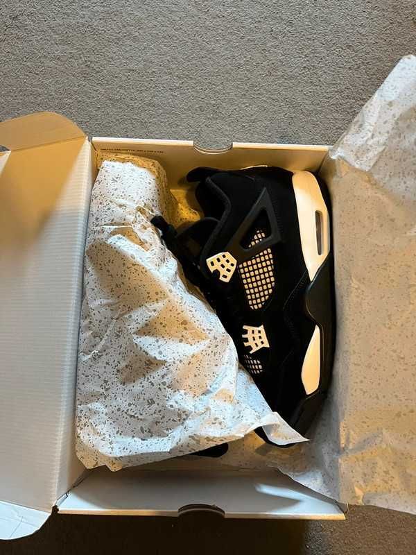 Jordan 4 Retro White Thunder R.38