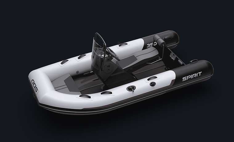 Rib AquaSpirit 350CS (z centralną konsolą) (PVC)