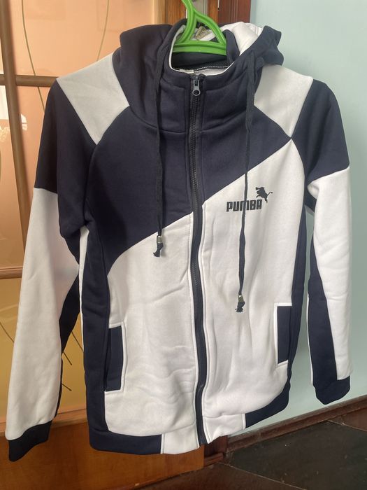 Худі-світшот-светр з капішоном, дуже теплий на флісі, дві блискавки