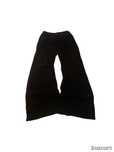 flared black jeans, черные флейред джинсы