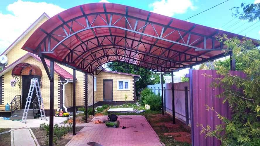 Навіси для авто під ключ — швидко, якісно, недорого