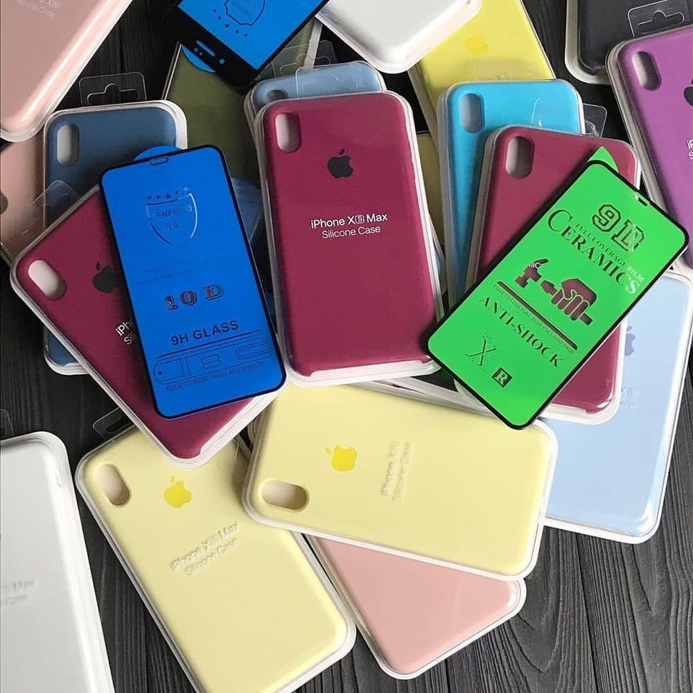 Чохол накладка silicone case iPhone бампер айфон силікон кейс xs max