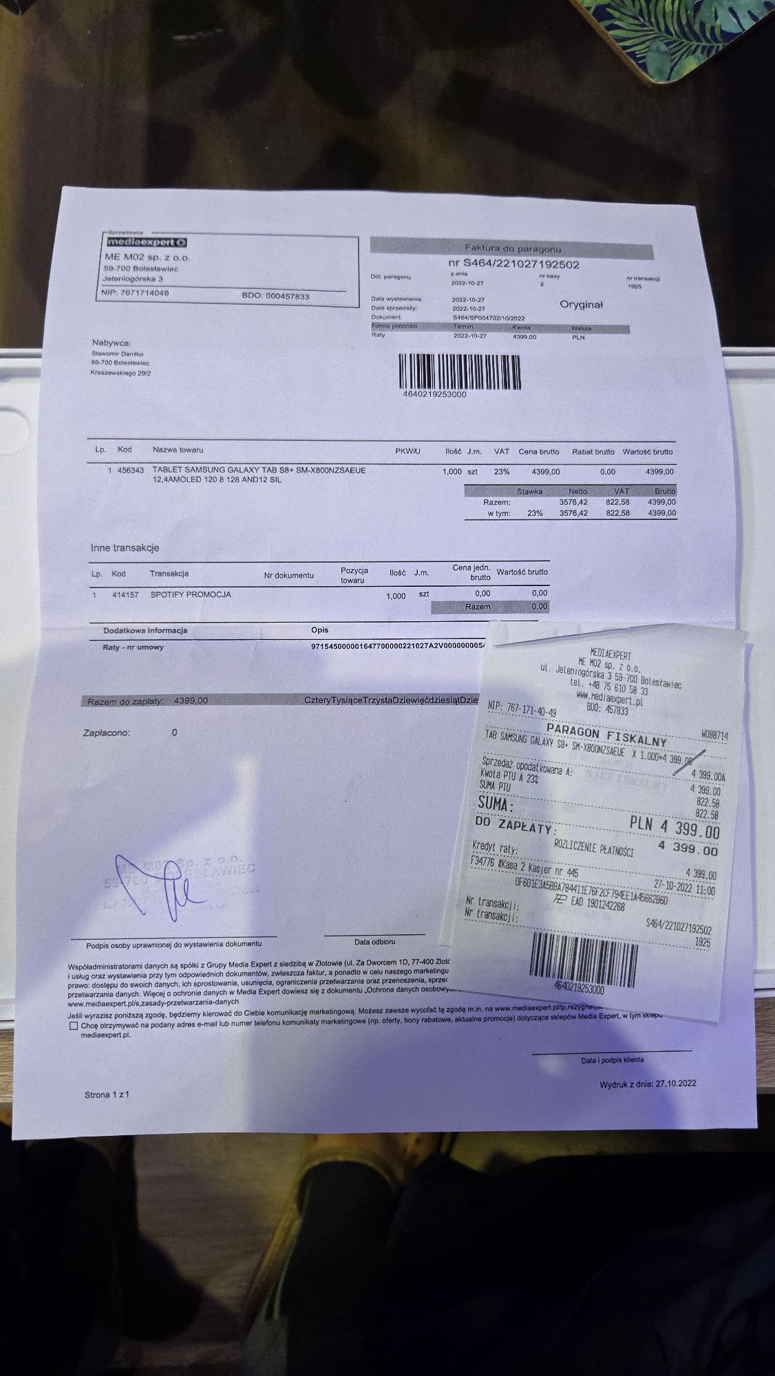 Samsung Galaxy Tab S8 Plus 12,4