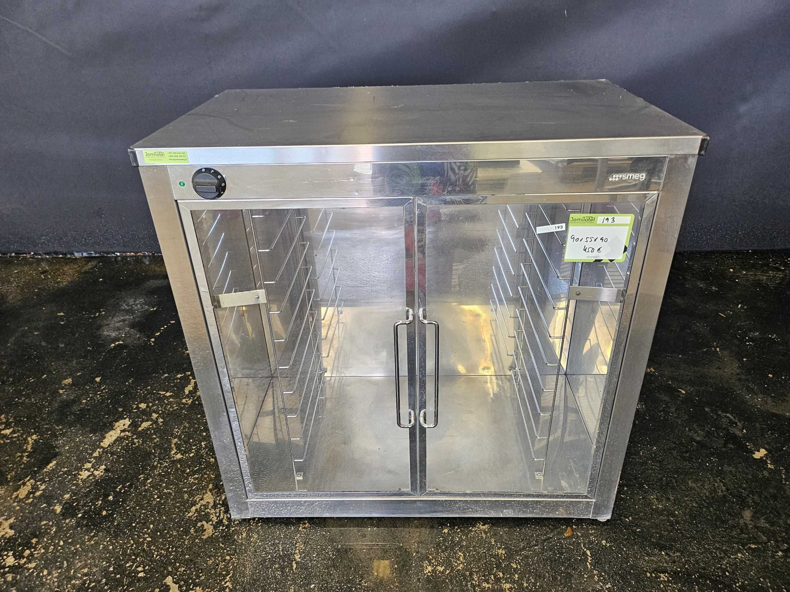 Estufa em inox para 10 tabuleiros
