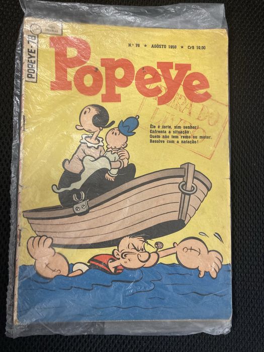 Revistas Livros de BD Antigos, Popeye, Possante