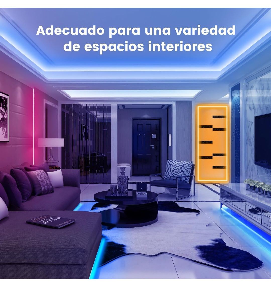 Fita led 20M rgb BLUETOOTH APP para quarto casa, bar, restaurante NOVO