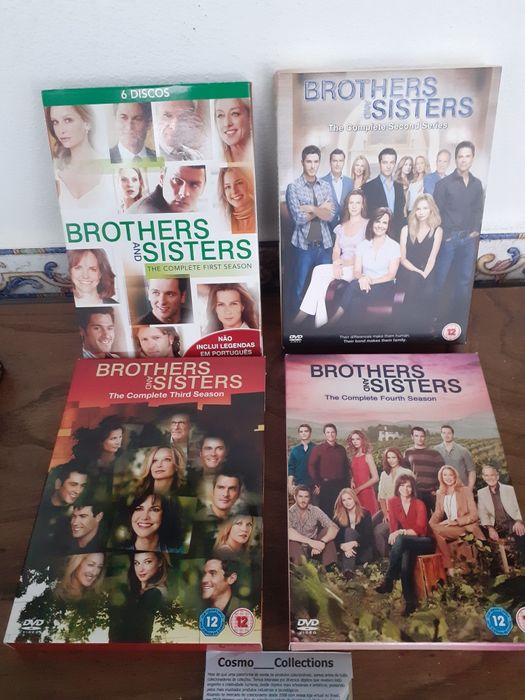 Box de series em Dvds  the L world, the Unit e Brothers and sisters