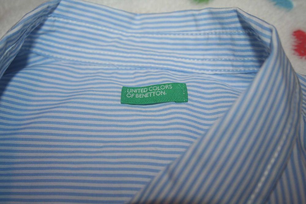 Camisa riscas BENETTON 8/9 anos