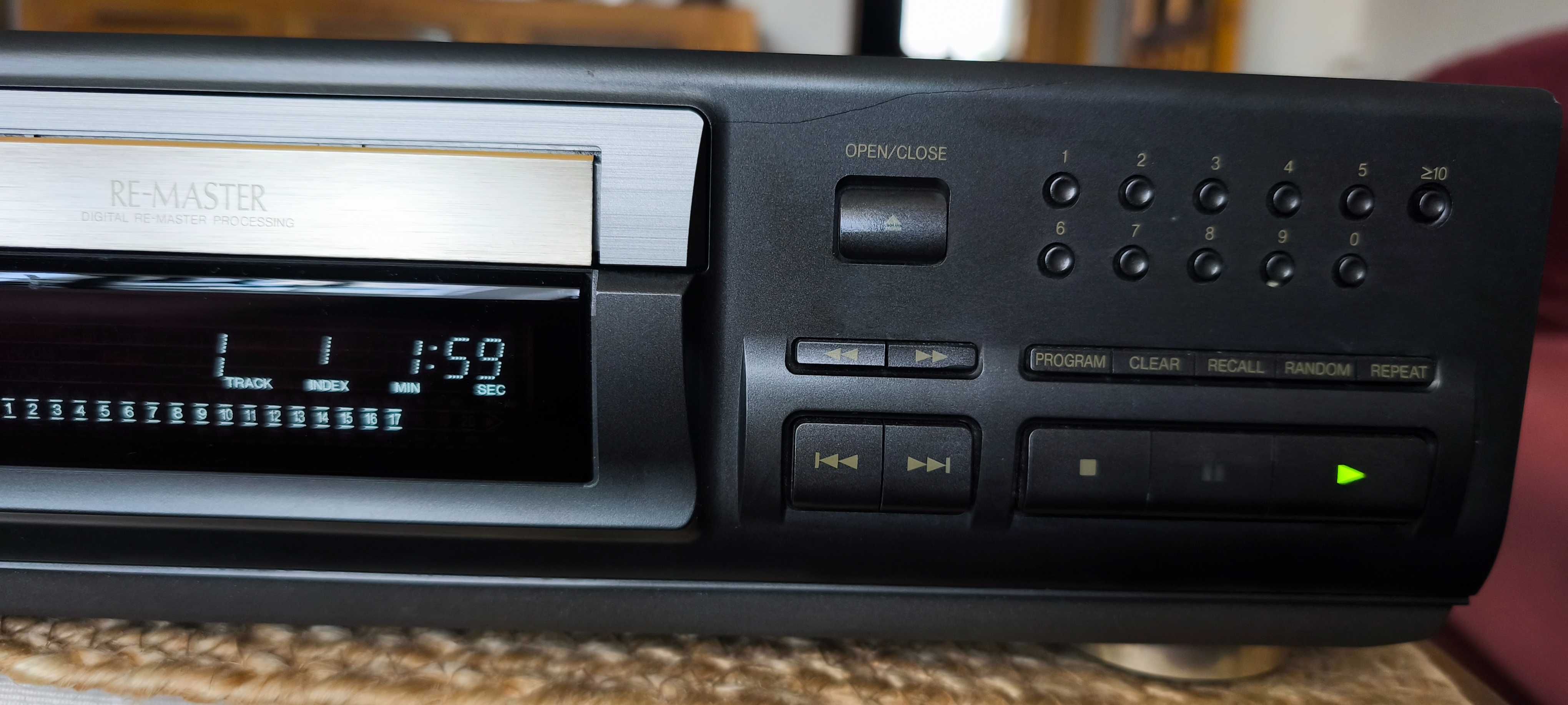 Odtwarzacz CD Technics SL-PS7 z pilotem