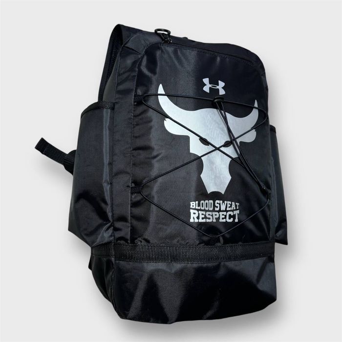 Рюкзак, сумка Under Armour Project Rock Blood sweat respect, спорт
