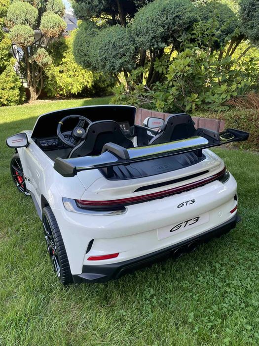 Auto Na Akumulator dwuosobowe Porsche 911 GT3 4X200 WATT 24V Pilot